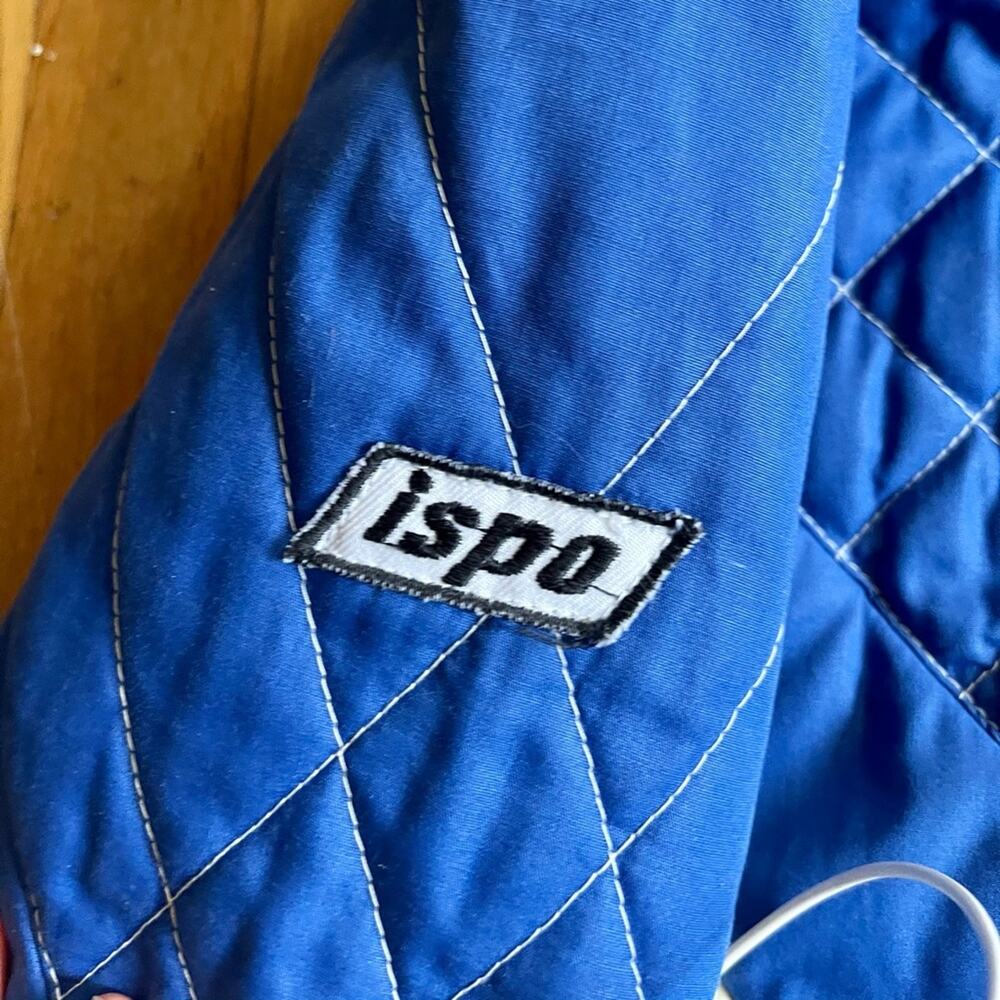 70s Vintage Ispo International Blue Ski Coat - Picture 6 of 12